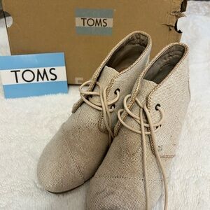 Toms Wedge Booties